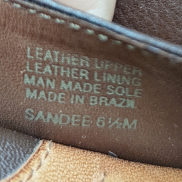 NURTURE brown peep toe heels sz 6.5 - Picture 10 of 10